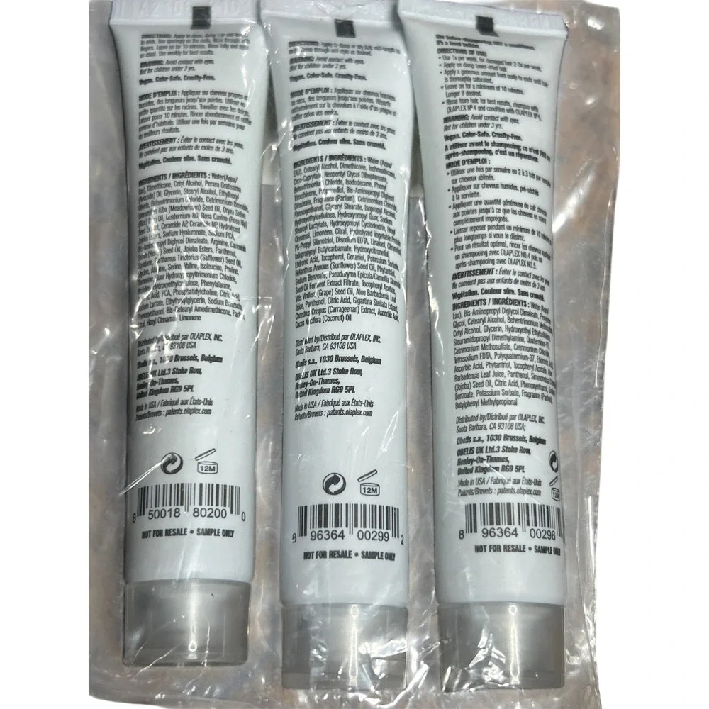 Olaplex No 3 6 8 Hair Perfector Bond Smoother Moisture Mask Travel Set‎ Minis